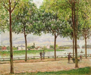 Les Promenade des Marronniers, St. Cloud, 1878